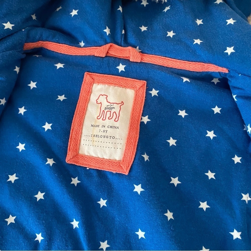 Mini Boden Sherpa Hooded Vest - Picture 2 of 4
